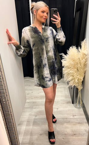 Vega dress - olive green