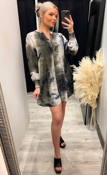 Vega dress - olive green