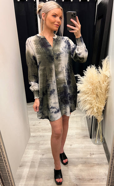 Vega dress - olive green