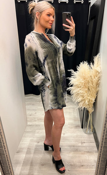 Vega dress - olive green