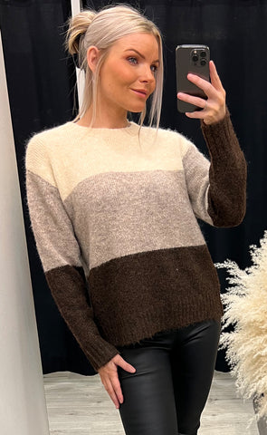 Thora knit - brown