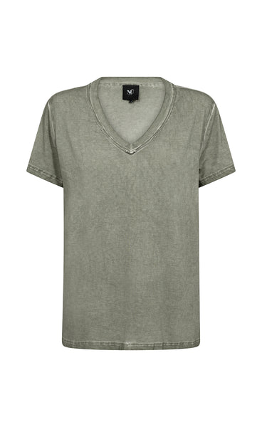 Cayla ruth tee - army