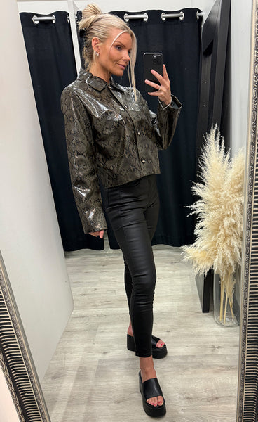 SP Vibbo jacket - green snake
