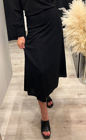 Gya skirt - black lurex