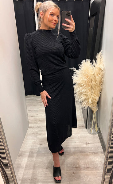 Gya top - black lurex