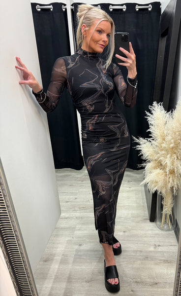 Helga dress - noir
