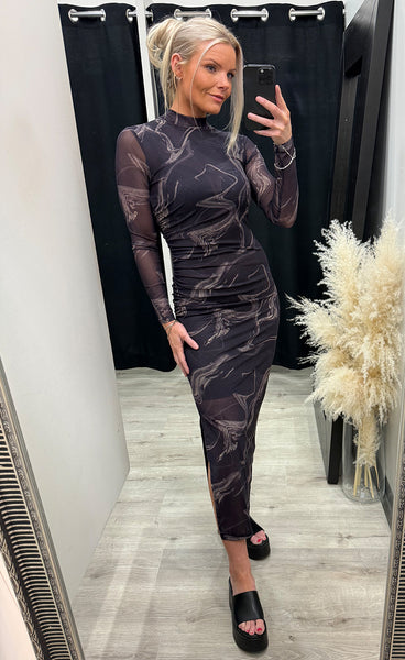 Helga dress - violet