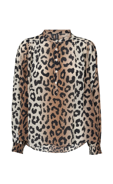 Sonna blouse - leopard