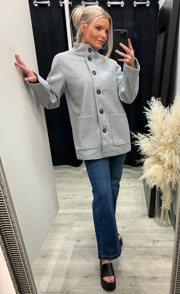 Willa jacket 1 - grey melange