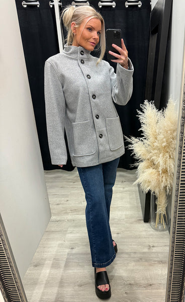 Willa jacket 1 - grey melange