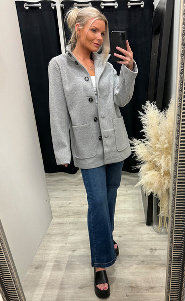 Willa jacket 1 - grey melange