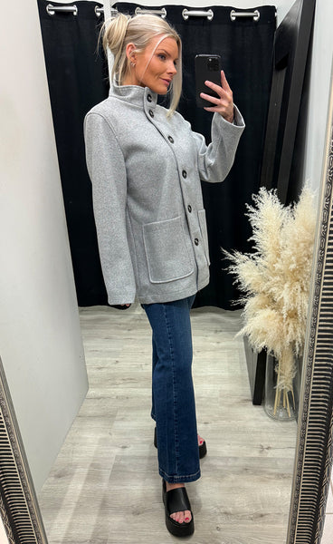Willa jacket 1 - grey melange