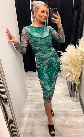 Nadia dress - green