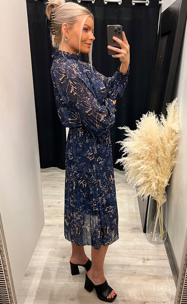 Mary dress - blue mix