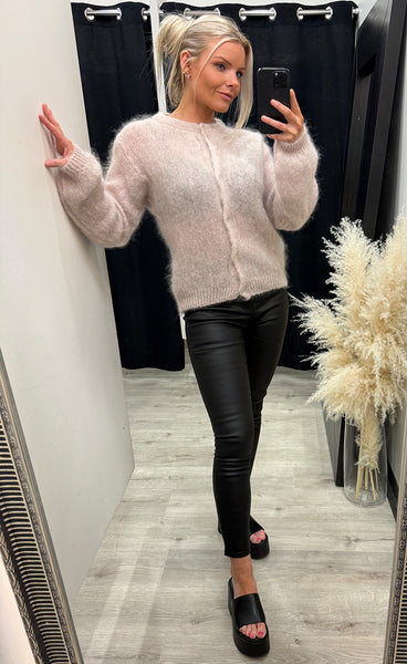 N-kae mohair knit - oyster