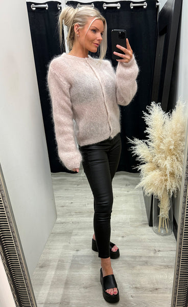 N-kae mohair knit - oyster