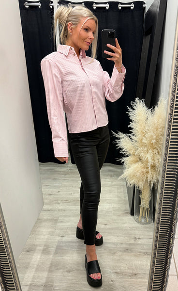 N-myra shirt - donnie blush stripe