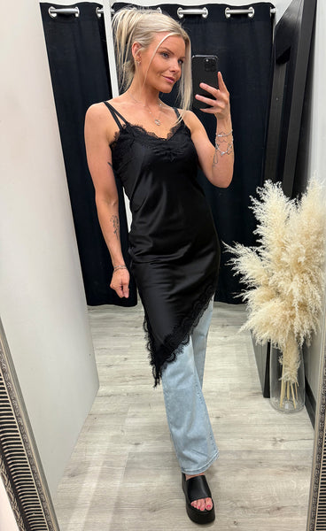 N-merlie dress - black