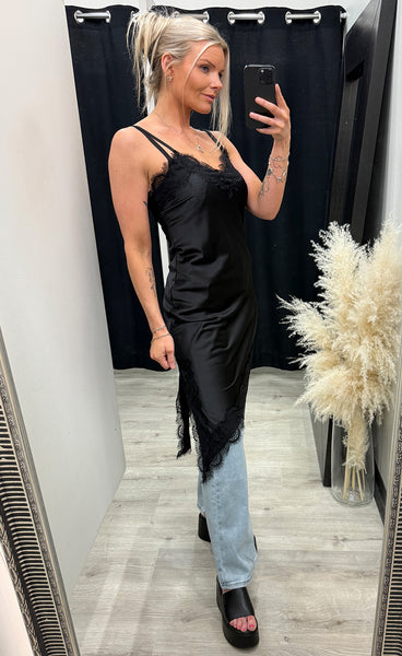 N-merlie dress - black