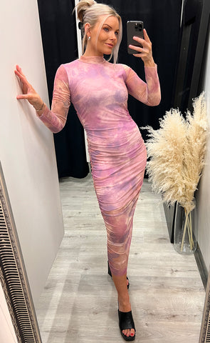 Stephanie dress - pink