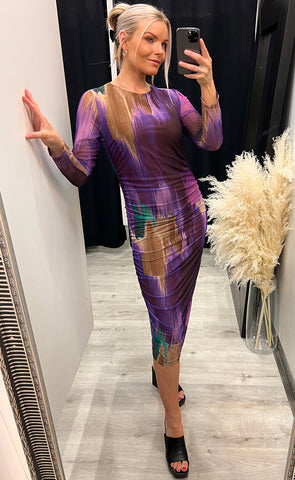 Nadia dress - purple