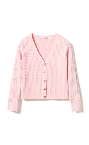 N-laliah knit cardigan - baby pink