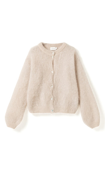 N-kae mohair knit - oyster