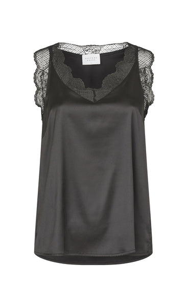 Vara top - black