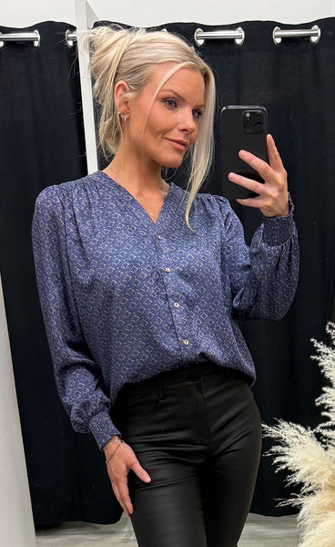 Denise blouse - blue