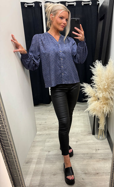 Denise blouse - blue