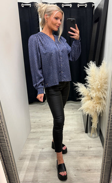 Denise blouse - blue