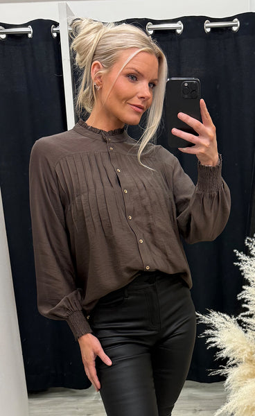 Lucy blouse - brown