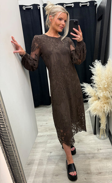 Mila dress - brown
