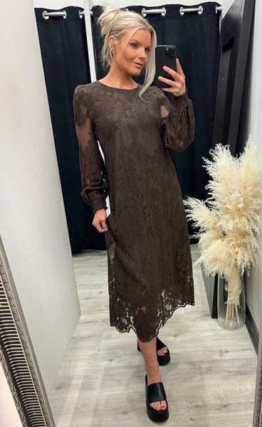 Mila dress - brown
