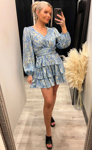 Daniela dress - ocean mix