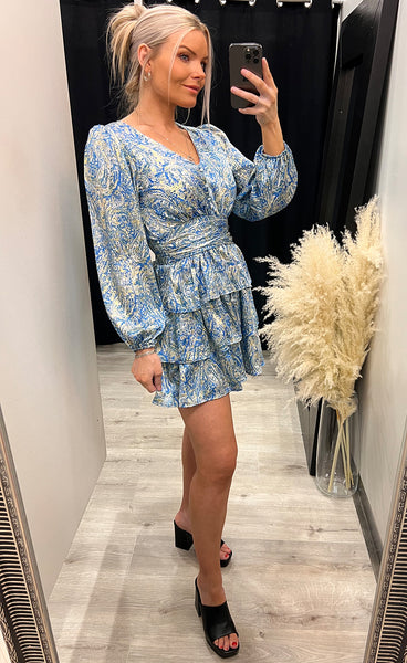 Daniela dress - ocean mix
