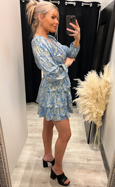 Daniela dress - ocean mix