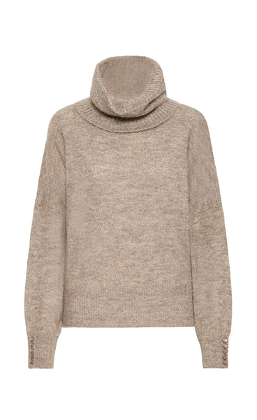 ICHI Kamara rollneck - fungi