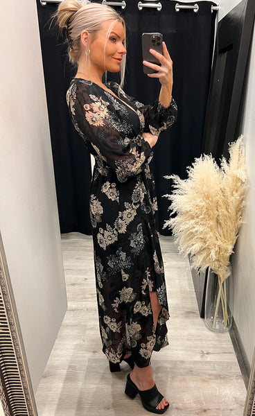 Lauren dress - black mix