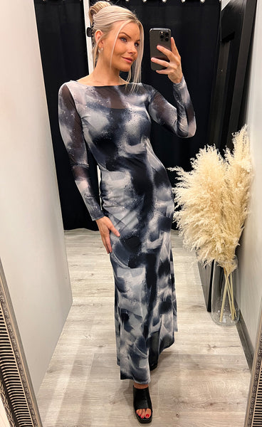 Bianca dress - grey mix