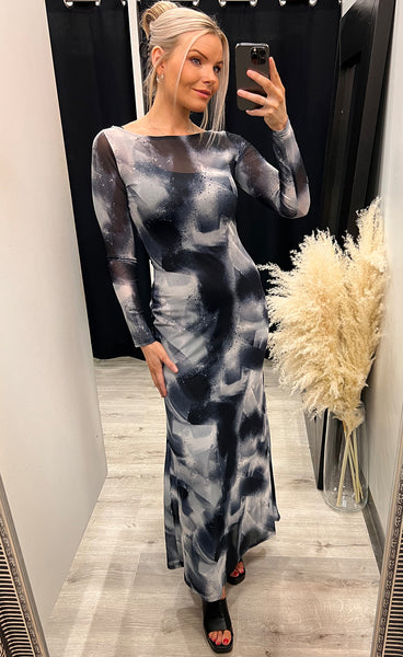 Bianca dress - grey mix