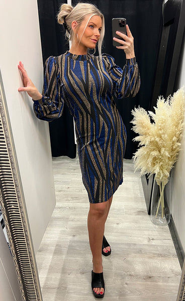 Nuna dress 1 - blue mix