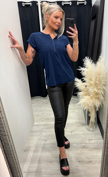 Zawov blouse 2 - navy