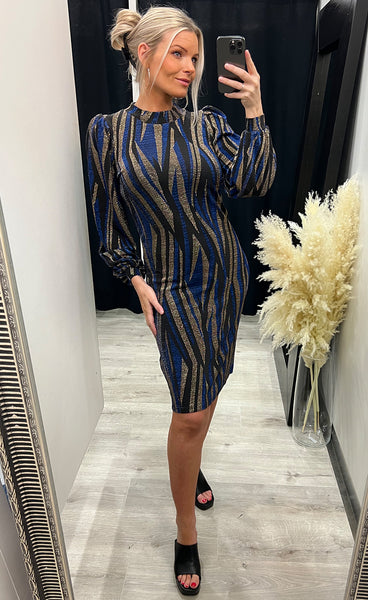 Nuna dress 1 - blue mix