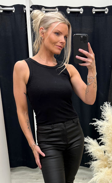 Hizamond top 14 - black