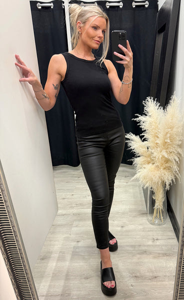 Hizamond top 14 - black