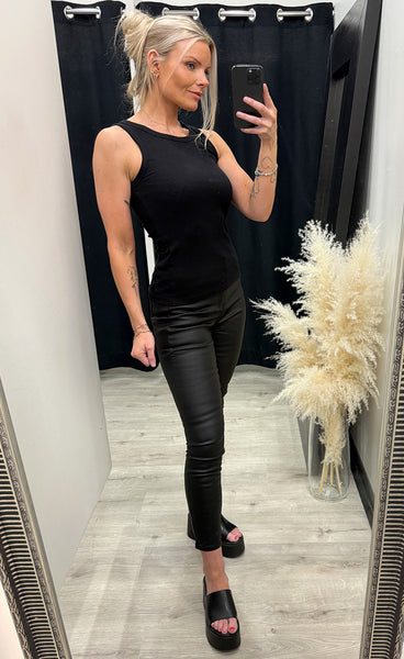 Hizamond top 14 - black