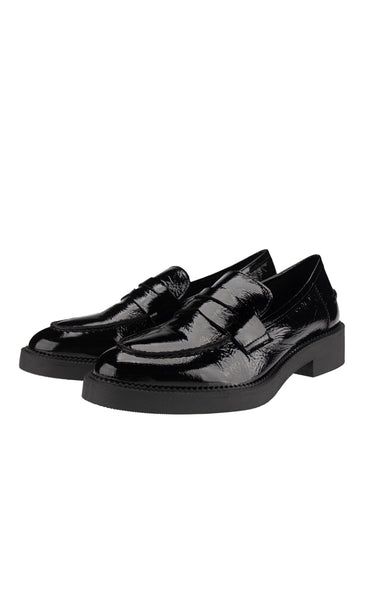 EG N°4 mokkasínur - black patent