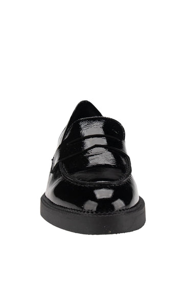 EG N°4 mokkasínur - black patent