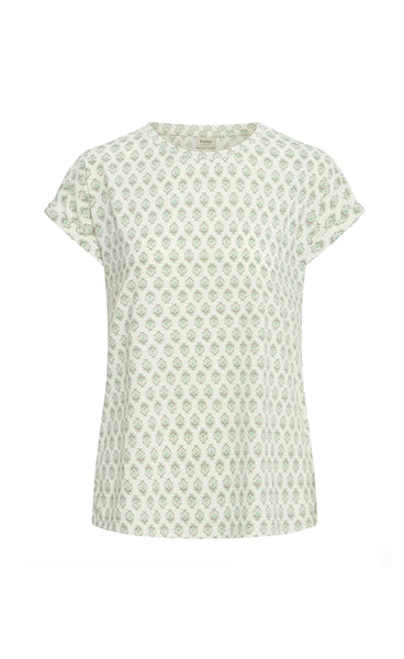 Seen tee 1 - whisper sage wild loom